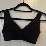 We Wore What  Black Seamless Bra Size Small Photo 1