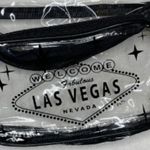 Las Vegas Fanny Pack Cross Body Bag Welcome Fabulous Las Vegas Pouch OS NWOT Black Photo 1