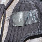 Bardot  Black Long Sleeve Black Lace Up Back Bodysuit Size Medium Photo 7