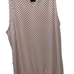 Adrianna Papell Women's Ruffle Mock Neck Tank, size Large. Photo 0