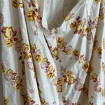 For Love & Lemons Georgia Smocked Mini Dress Mustard Small Photo 8