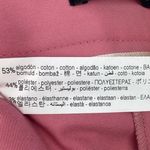 Zara Basic Pink Pocket High Rise Stretch Chic Ruffle Hem Flare Short Size M Size M Photo 3