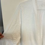 Chico's Chico’s Womens Size 3 / XL White Shall / Cover Up With Pockets Photo 2