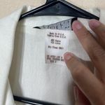 Vintage NWT Carole Little Petites White Linen Blend Belted Jacket Size 2‎ Photo 6