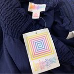 LuLaRoe  Blue Shorts Yvett - Size Small Photo 2