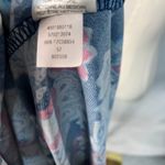 Chico's Paisley Floral 3/4 Sleeve Blouse Womens XL Spring Preppy Bright Photo 13