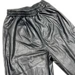 Pu Leather High Waisted Pants Joggers Track Pants Trousers Cargo Pants Skinny Leggings Casual Pants Jeans Denim Black Size XS Photo 1