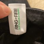 Ring Of Fire Black Distressed Skinny Denim Jeans Sustainable EUC Sz 27 Photo 4