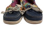 Sperry ’s Topsider Women’s Boat Shoe Southwest Pattern Size 7.5 Blue Multicolor Photo 4