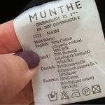 NWT MUNTHE Naim Silk Cotton Black Blue Long Sleeve Cocktail Designer Dress XS Size undefined Photo 4