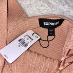 EXPRESS NWT Women’s Beige Cross Front Dress size XS Photo 3