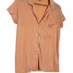 Eberjay Eberjey Peach Short Sleeve Modal Top Photo 0