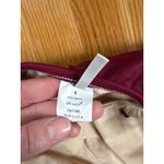 J.Crew One Shoulder Swimsuit Burgundy Tie Strap Lined Bathing‎ Suit Purple Size 6 Photo 3