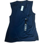 Banana Republic Elegant Navy Sleeveless Top nwt office wear Photo 0