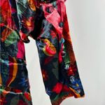 Farm Rio NWT‎  Velvet Dress in Black Banana Sky Size Medium Photo 8