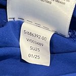 Athleta Midday Mid Rise Midi Poplin Skirt XL Varsity Blue Elastic Waist Pockets Photo 7