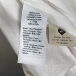 Madewell Women's Ruffle Sleeve White Wrap Mini Dress size XS Cottagecore Preppy Photo 8