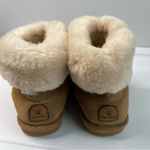BEARPAW  Abby sheepskin hickory short booties size 8‎ Photo 2