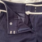 Ann Taylor Women's Navy Blue Shorts with White Trim Photo 2