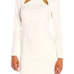 Nicole Miller ivory Keyhole cutout dress size 8 NWT 0128 Photo 0