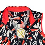 TAIL White Label Golf Sleeveless Top Floral Print Mock Neck womens XL NEW Black Photo 1