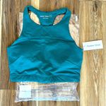 Outdoor Voices NWT  Move free crop top in evergreen size S Photo 0