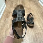 Clarks | Women's Leisa Vine Platform Leather Sandals Photo 1