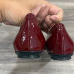 Emilio Pucci  Burgundy Flats with Gold Buckle Ballerina Shoes Photo 6