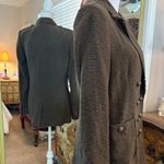 Zara Deep Olive Green Textured Double Photo 3