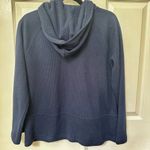 Coldwater Creek  blue hooded top button cardigan Photo 2