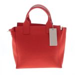 NWT Rothy’s The Handbag in Bright Poppy Crossbody Tote Washable Purse Red Photo 1