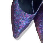 Shoedazzle Multicolored Glitter 4” Stiletto Heels Size 8 Photo 3