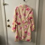 Esprit Rain Coat Trench in Watercolor Yellow/ Pink Floral Print S Dopamine Photo 3