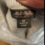 Wild Fable  grey rose button lightweight Sweater size womens x small Photo 1