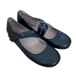 Abeo Talia Black Leather Ballet Flats Sz 6 Photo 0