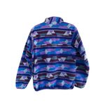 Patagonia Synchilla T Snap Fleece Pullover Women Small Purple Blue Aztec Pattern Photo 1