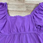 Wild Fable Women's Vibrant Purple Flutter Short Sleeve Top - Size Small - NWT Photo 8