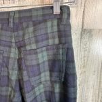 Brandy Melville Plaid Pants – One Size – Green Blue Black Checkered Y2K Grunge Photo 7
