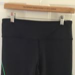 Lilybod BLACK GREEN NEONSTRIPED LEGGINGS. M Photo 1