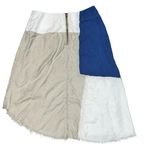 Anthropologie  Holding Horses Frida Patchwork Denim Asymmetrical Skirt size 10 Photo 5
