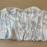 Pretty Little Thing White and Black Corset Top Photo 5