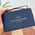 NWT Large Corner Zip With Coach Photo 0