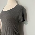 Pinkblush dark gray maternity mini dress Photo 4