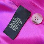 Elizabeth and James NWT Ruched Sleeve Crepe Heather Blazer in Fuchsia Pink 0 $495 Photo 10