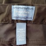 Vera Wang Simply Vera Black Satin Straight Leg Pants 16P Photo 7