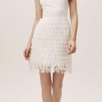 BHLDN Anthropologie/ Promenade Fringe Halter Dress Photo 1
