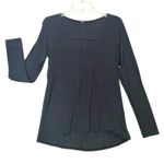 Lululemon Shirt Womens Size 8' Gray Long Sleeve Scoop Neck High Low Hem Running Photo 7
