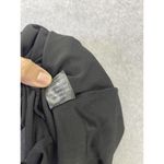 Symphony  Women's Strapless Formal Dress Long Size Small Solid Black High Slit Photo 2