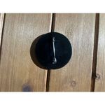 Russia Folk Brooch. Russian lacquer brooch. Russian brooch black Black Photo 6