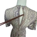 Prómesa Promesa Sleeping Beauty Maxi Dress Lavender Small Floral Lace Cottage Core Photo 7